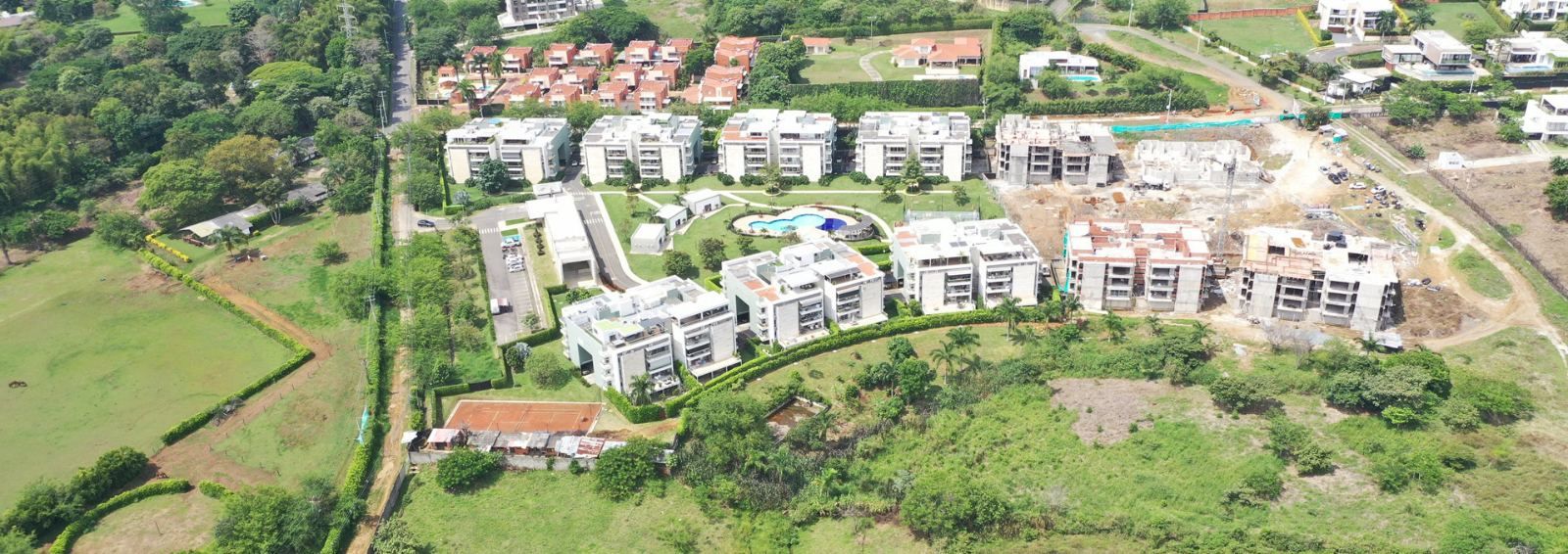 Vista superior del conjunto · Remanso de la Colina